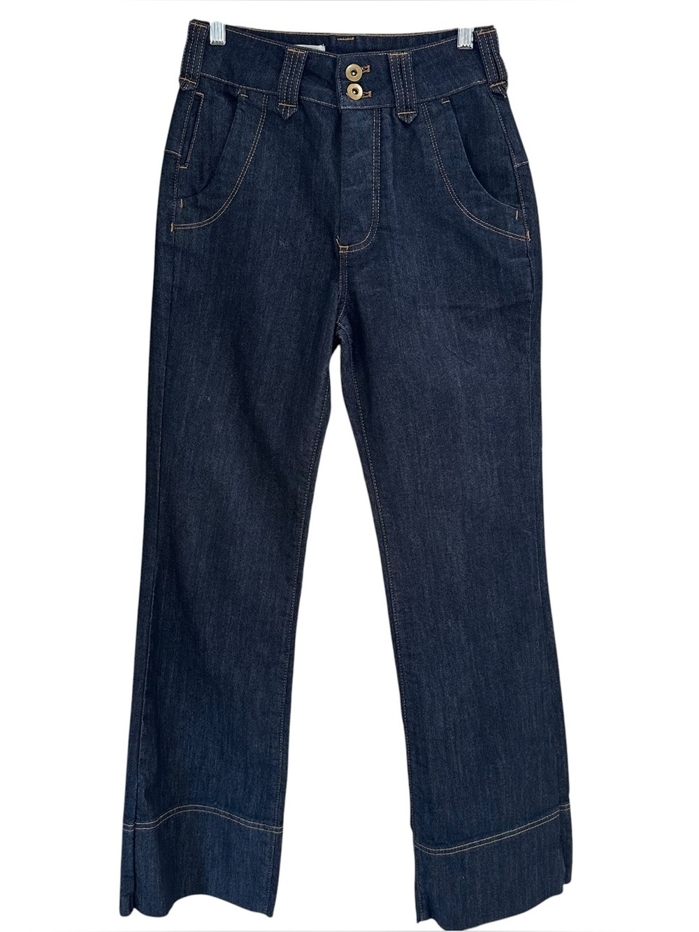Anthropologie Pilcro High Rise Bootcut Flare Jeans Dark Wash Size 27